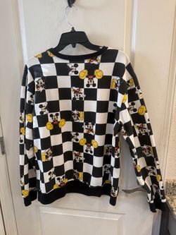 Nice sweatshirt, Mickey Mouse only $10 size XL they fit also large