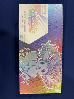 Prismatic Evolutions Super Premium Collection Sealed *minor box damage* Comes With Plastic Case 