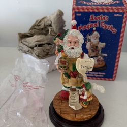 Cheryl Ann Santa's Magical Toyshop figurine NIB Original Packaging