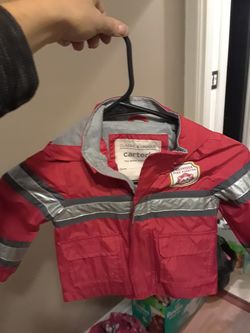 18 months caters boys firefighter jacket