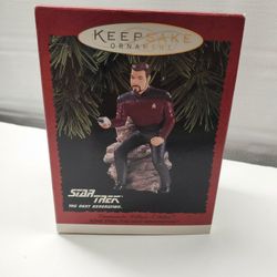 New Star Trek Commander William T Riker Ornament