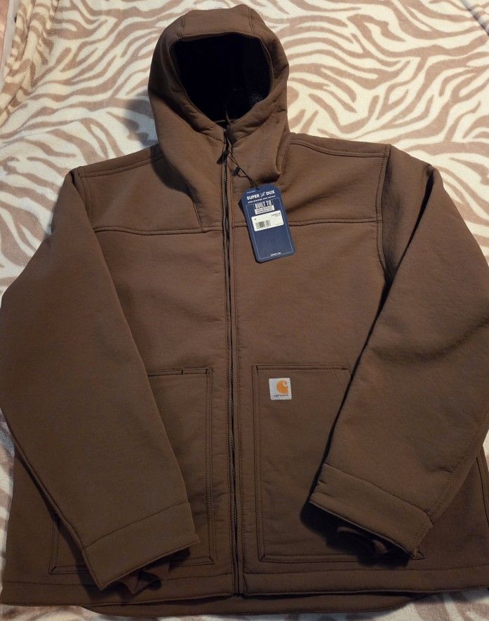 Carhartt Sherpa Lined Mens Jacket Size XL $95