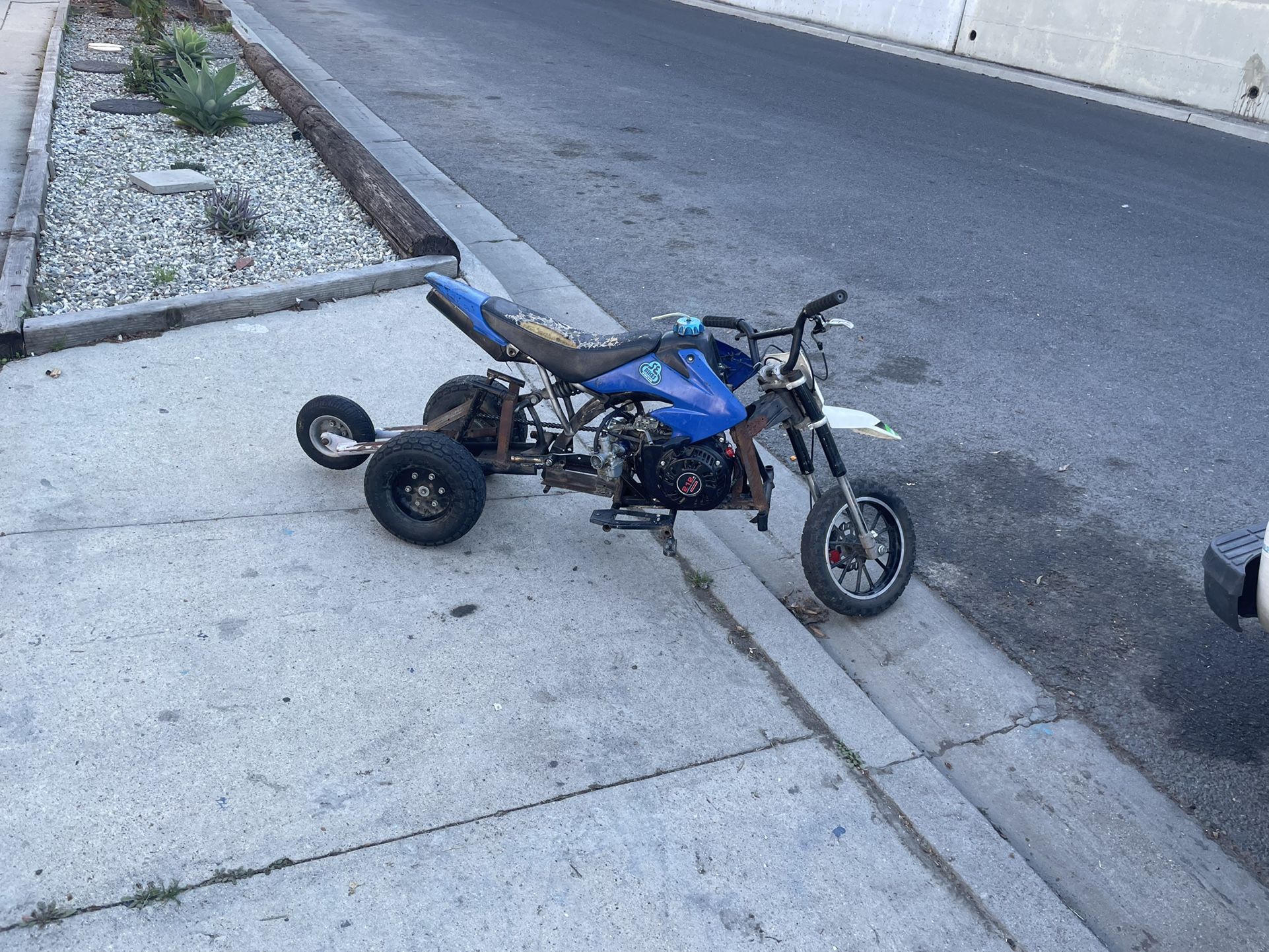 Mini Bike Trike Frame Fits A 212