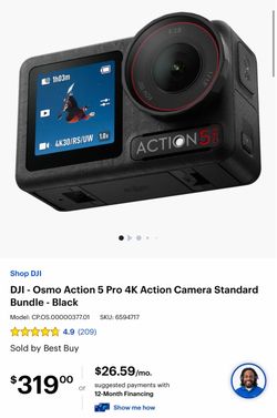 Osmo Action 5 Pro 4K Action Camera