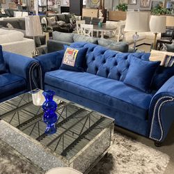 Stunning Sofa Loveseat! $1899 💙🏠✨