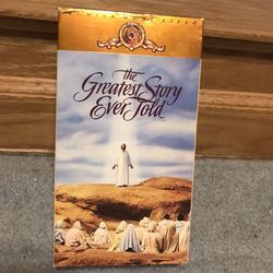 The Greatest Story Ever Told VHS