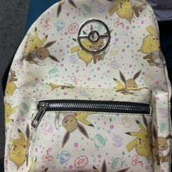 Pikachu Eevee Mini Backpack