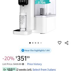 SimPure Y9T UV Countertop Reverse Osmosis Water Filter