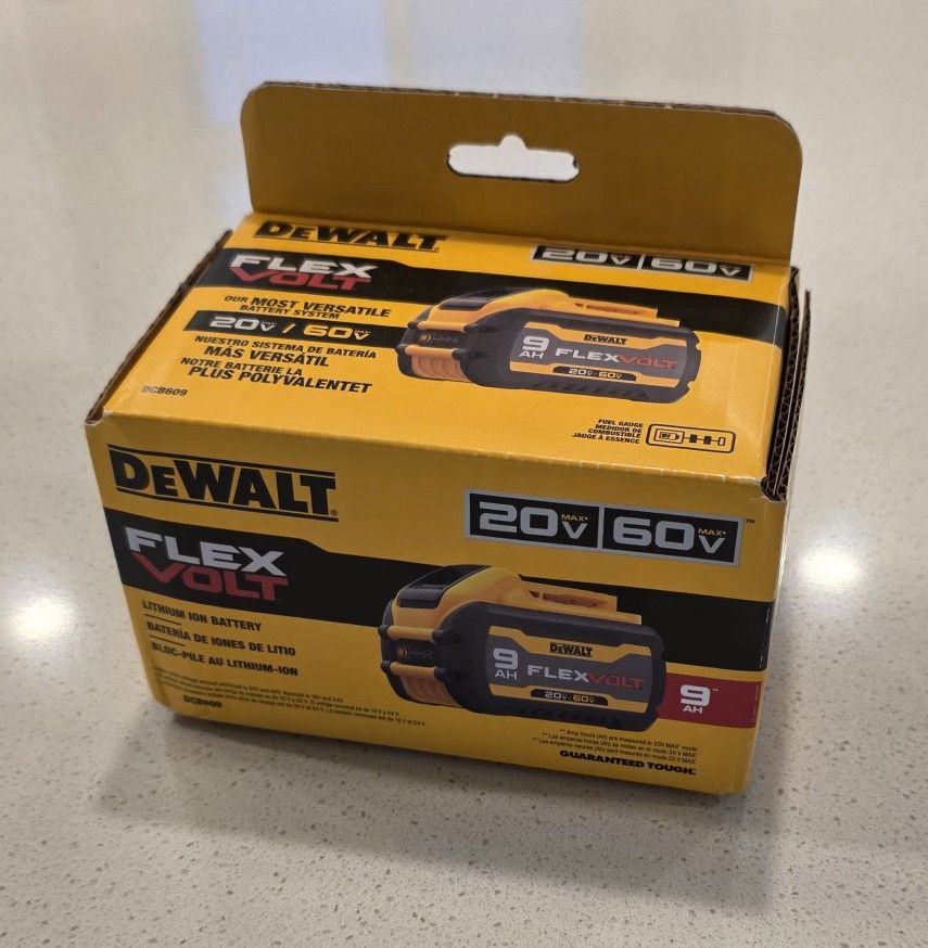 Dewalt Flexvolt 60v 20v NEW WARRANTY 