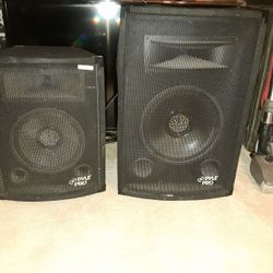 Professional Pyle Pro Speakers/ Monitors