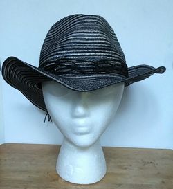 Physian Endorsed Convertible Cowgirl Sunhat NWT