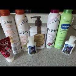 Lotions and Face Wash Scrub 
