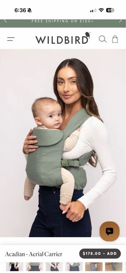 Wildbird baby carrier floral