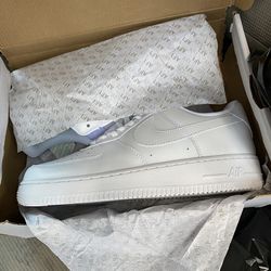 All White Air Forces 