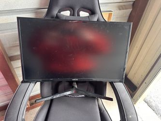 32 Inch Curved Samsung Monitor With Speakers
