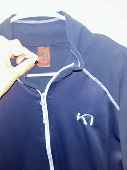Kari Traa fleece zippered sweatshirt Size XL