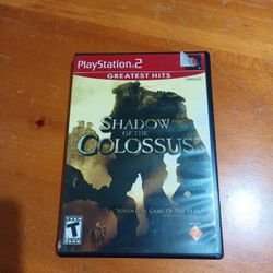 shadow of the Colossus PS2 CiB