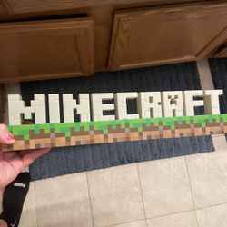 Minecraft Light Up Sign 