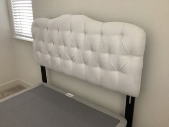 Upholstered, Tufted Headboard for Full Size Bed, Height Adjustable, Sturdy and Durable