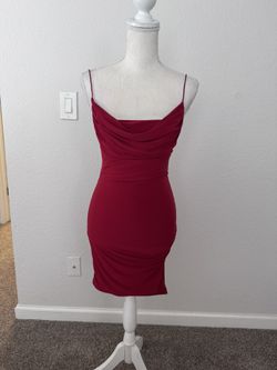 Open Back Mini Dress 