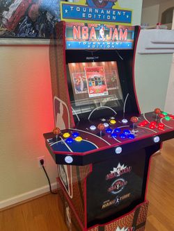 Arcade 1up NBA Jam with Hundreds of games