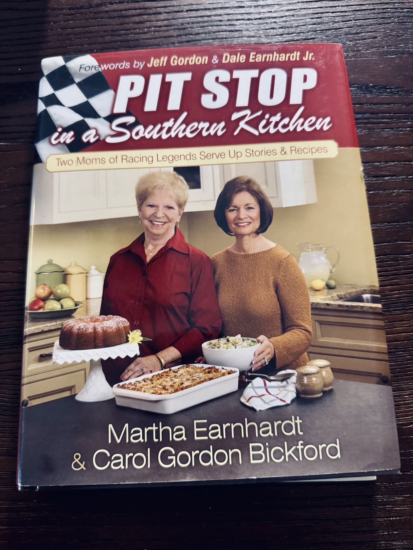 Hardcover Pit Stop in a Southern Kitchen Cookbook