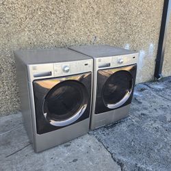 kenmore Front Load Heavy Duty Large Capacity Washer And Dryer. 