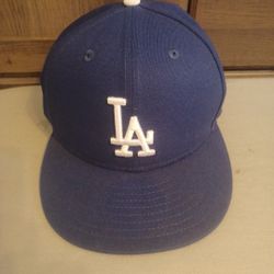 Los Angeles Dodgers New Era 59Fifty Fitted Hat Size 7 1/8