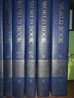 World Book Encyclopedias 1985