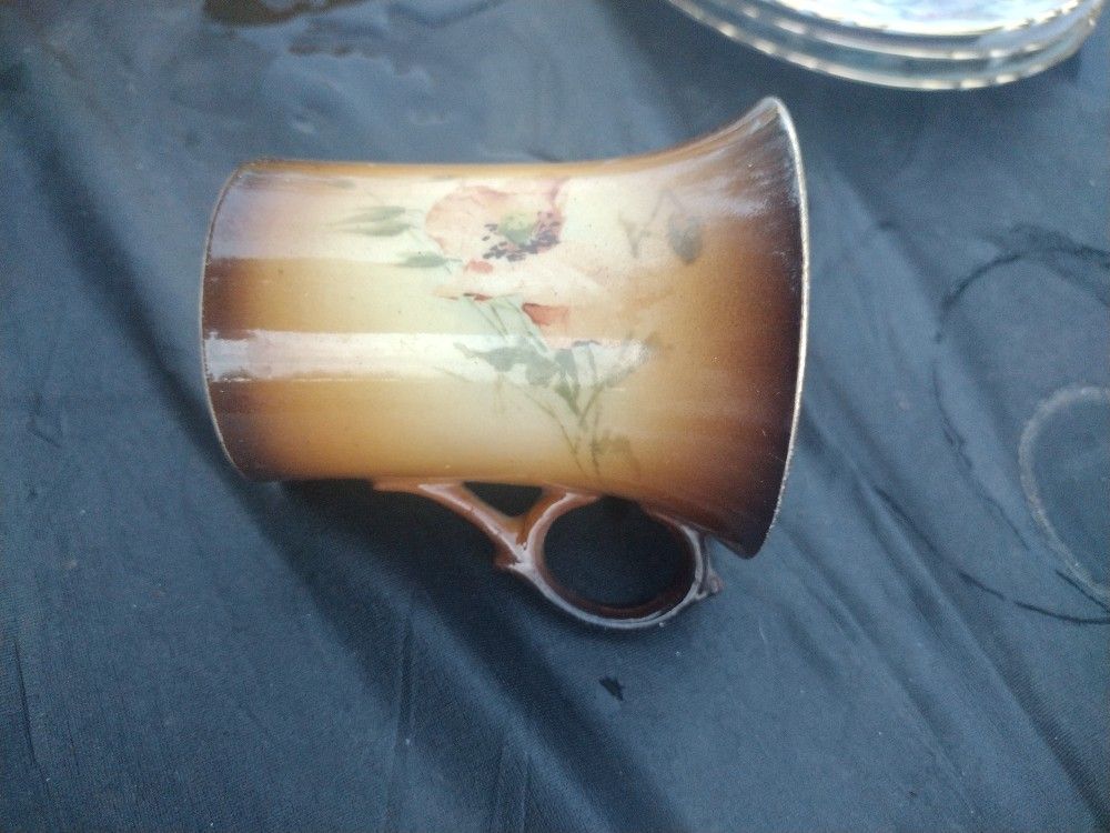 Set Of 6 Antique Coffee Cups
