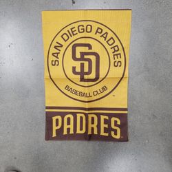 San Diego Padres Flag, 18 X 12 Inches