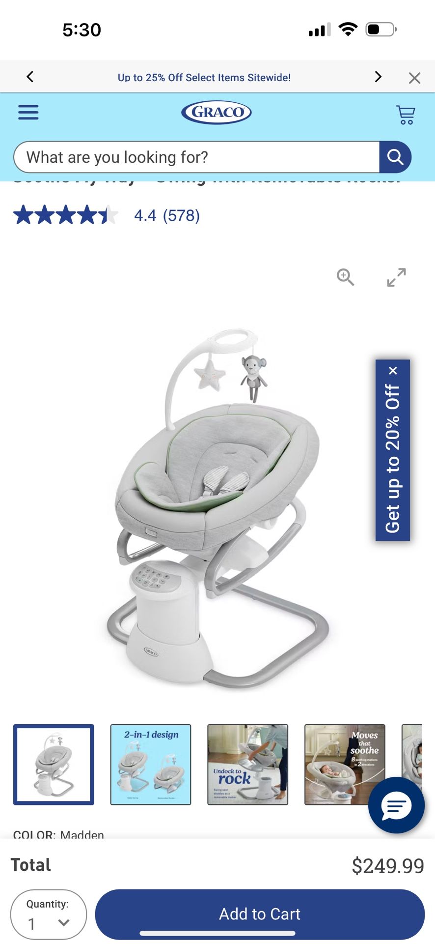 Graco Baby Swing