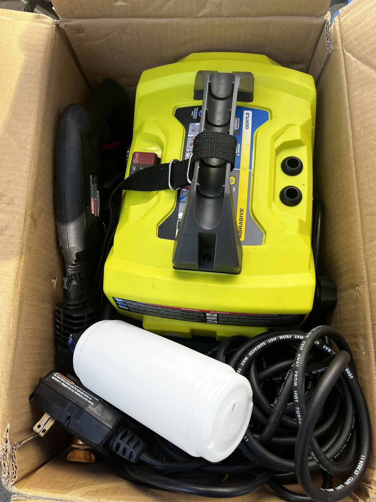 RYOBI 1800 PSI 1.2 GPM Cold Water Corded Electric Pressure Washer