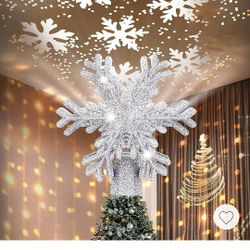 Tree Topper With Projector 
