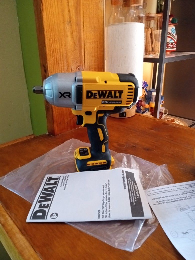 DeWalt 20v New. XR. Impact Wrench. 1/2". 3 Speed. Brushless Motor