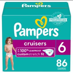 Pampers Cruisers Size 6