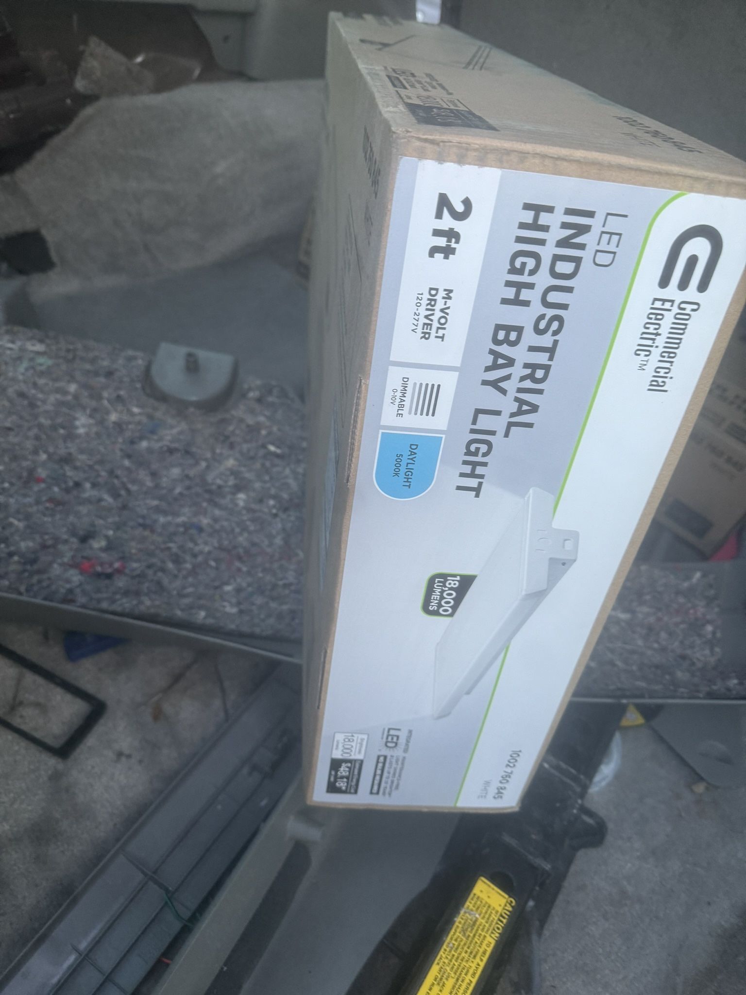 2 Industrial Shop Lights
