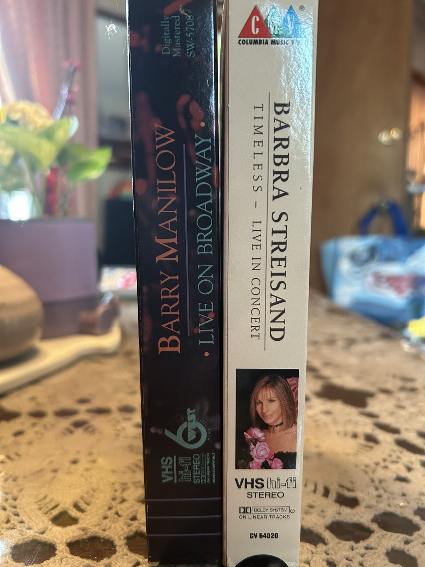 Barbra Streisand And Barry Manilow VHS Concert