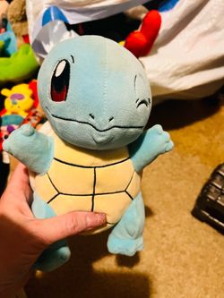 Pokémon Nintendo Winking Squirtle 8.5" Plush Turtle plush
