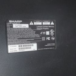 42-INCH SHARP LIQUID CRYSTAL TV 