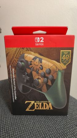 Zelda 40th Anniversary Switch 2 Pro Controller