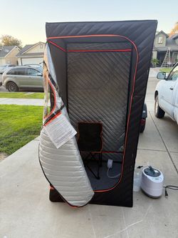 Portable Steam Sauna Tent with Steam Generator