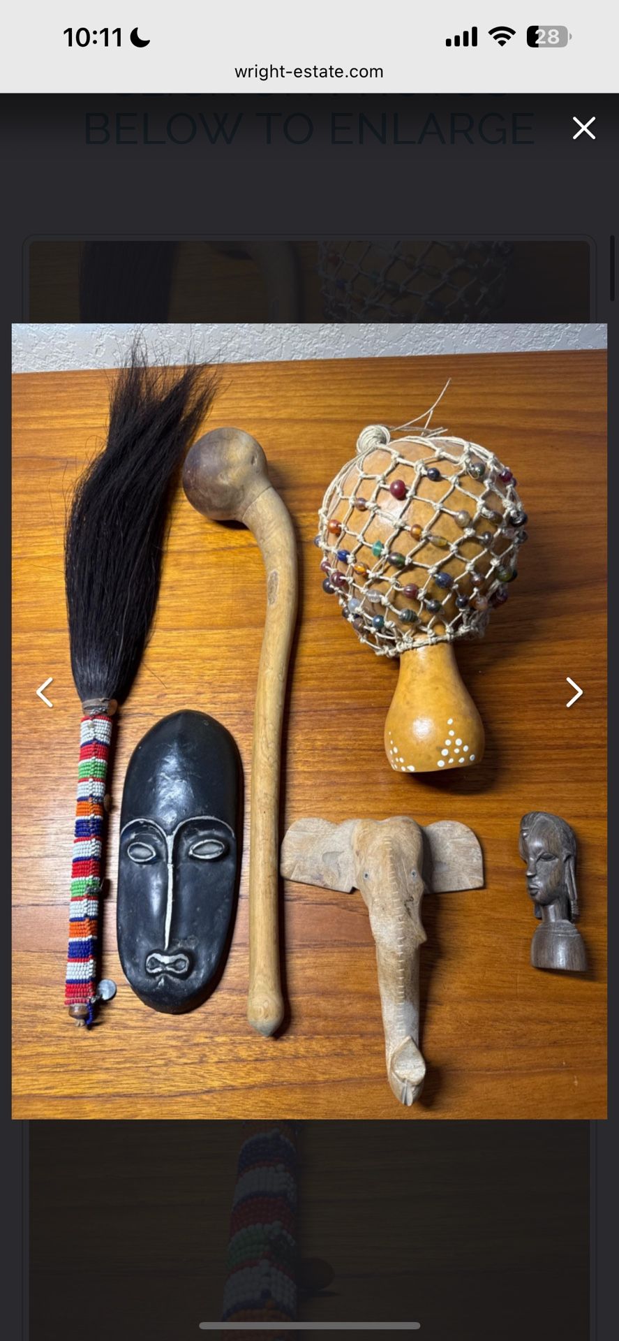 Authentic African Art Collectibles Whole Lot 