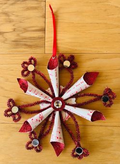 Ornament, musical note design.