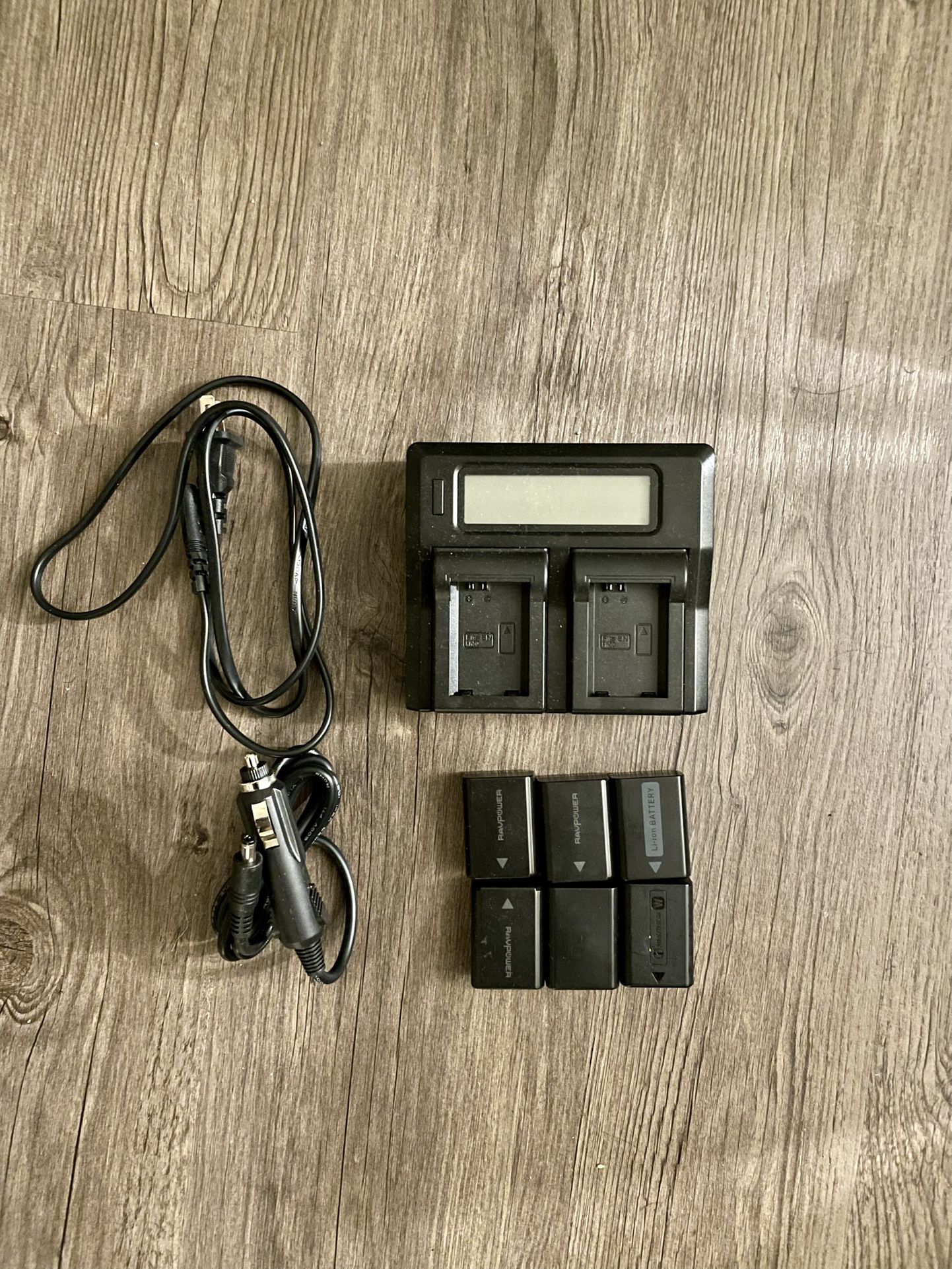 Sony FW-550 Batteries & Charger