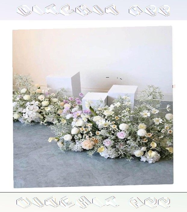 address bit Magical Wedding Decorations Featuring Exquisite Floral Designs