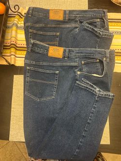 Two pare of Route 66 blue jeans, size 24P stretch fit