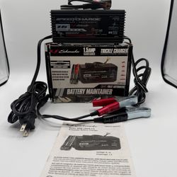 SCHUMACHER Battery Companion SEM-1562A 1.5 AMP 6V/12V Trickle Charger - TESTED!