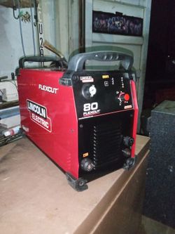 Plasma cutter Linclon flex cut 80 was 5500$
