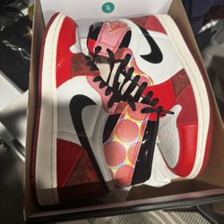 Jordan 1 Spider-Man $250 Size 10.5M